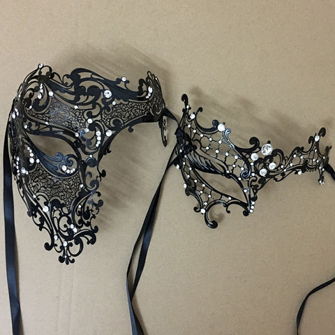 Masquerade Couple Masks
