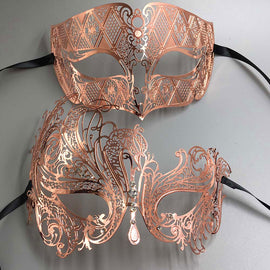 Luxury Metal Party Masks
